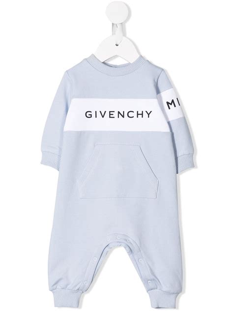 Givenchy Girls' Graphic Logo Short Sleeve Romper (GIV212143)